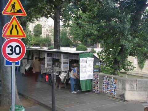 Bookstalls on the Seine