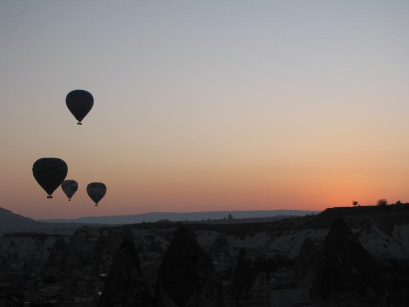 Turkey show -040 sunrise in Goreme