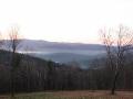 Morning fog from the balcony